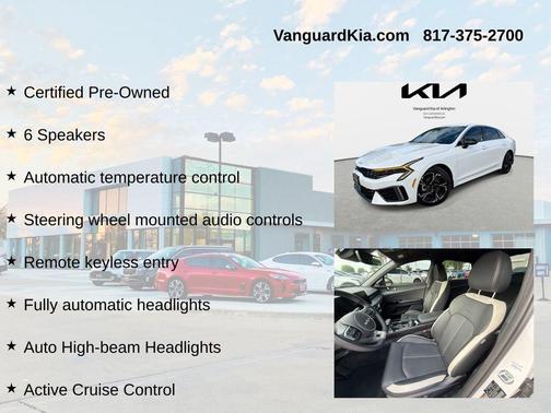 Snow White Pearl 2025 Kia K5 GT-Line