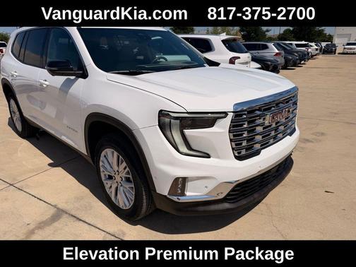 Summit White 2026 GMC Acadia Elevation AWD