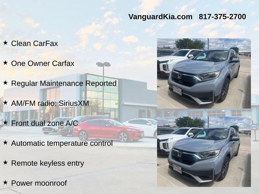 Blue 2022 Honda CR-V 2WD EX