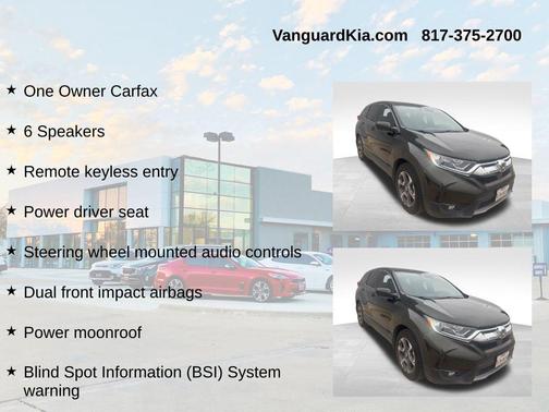 Dark Green 2018 Honda CR-V EX