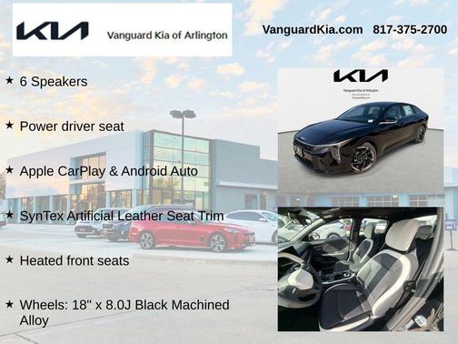 Aurora Black Pearl 2026 Kia K4 GT-Line