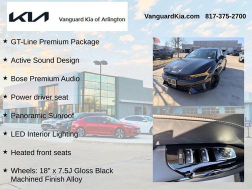 Aurora Black Pearl 2026 Kia K5 GT-Line FWD