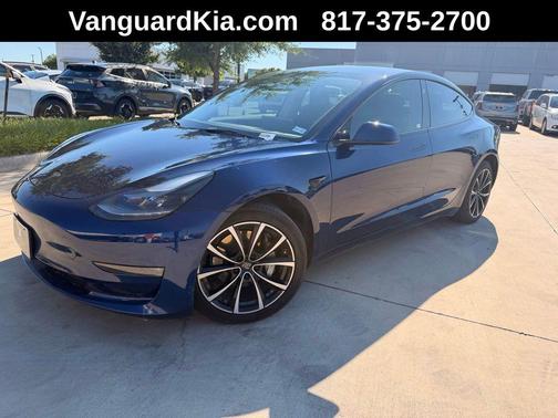 Deep Blue Metallic 2023 Tesla Model 3 Long Range