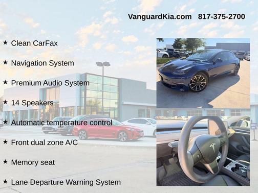 Deep Blue Metallic 2023 Tesla Model 3 Long Range