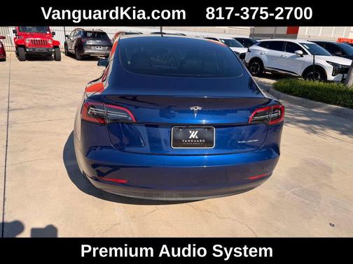 Deep Blue Metallic 2023 Tesla Model 3 Long Range