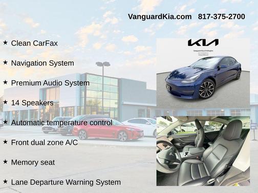 Deep Blue Metallic 2023 Tesla Model 3 Long Range