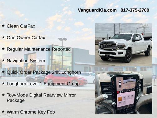 Bright White Clearcoat 2026 RAM 2500 Longhorn