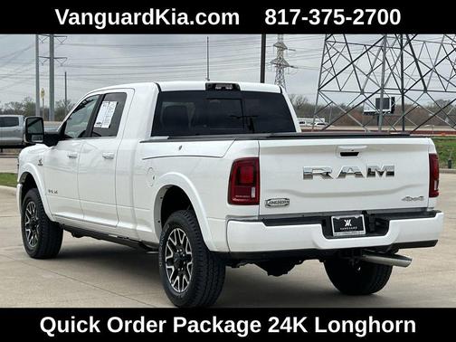 Bright White Clearcoat 2026 RAM 2500 Longhorn