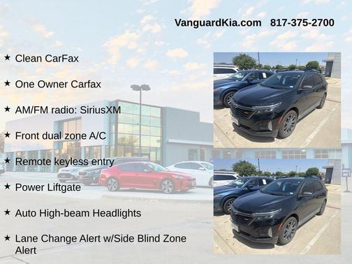 Mosaic Black Metallic 2023 Chevrolet Equinox FWD RS
