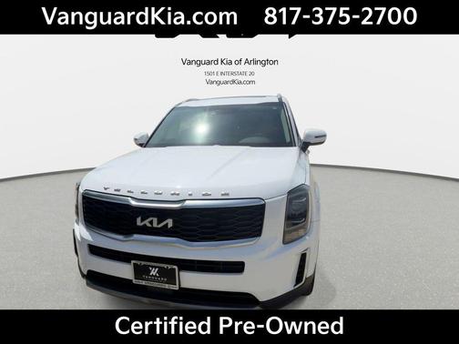 Glacial White Pearl 2022 Kia Telluride S