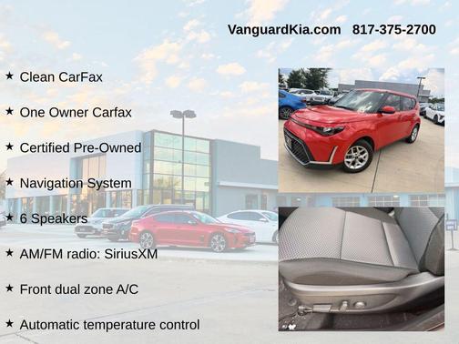 Inferno Red 2024 Kia Soul S