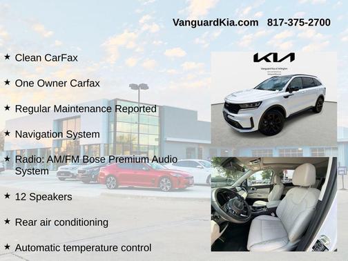 Glacial White Pearl 2023 Kia Sorento SX