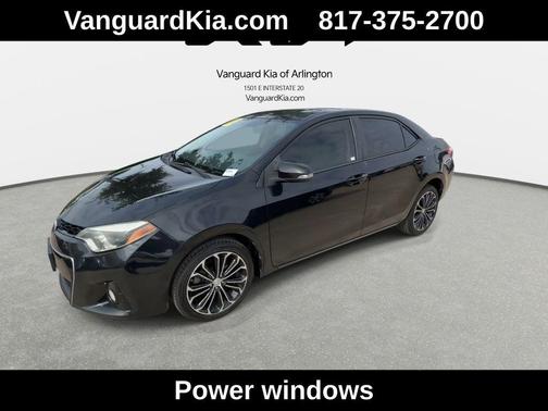 Black Sand Mica 2015 Toyota Corolla S Plus