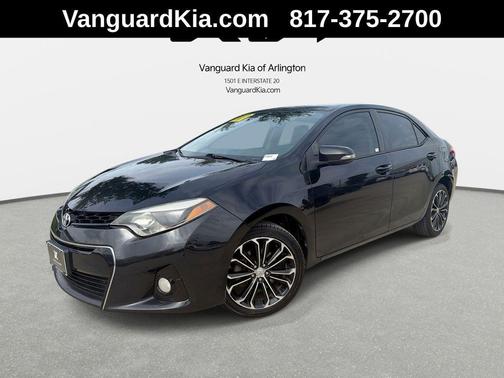 Black Sand Mica 2015 Toyota Corolla S Plus