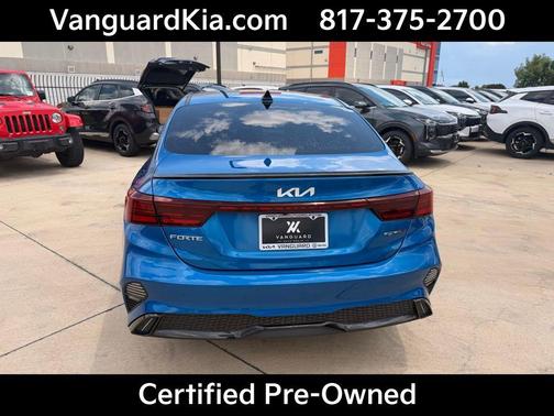 Sporty Blue 2022 Kia Forte GT-Line