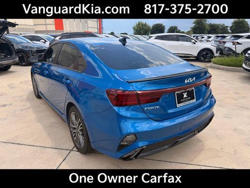 Sporty Blue 2022 Kia Forte GT-Line