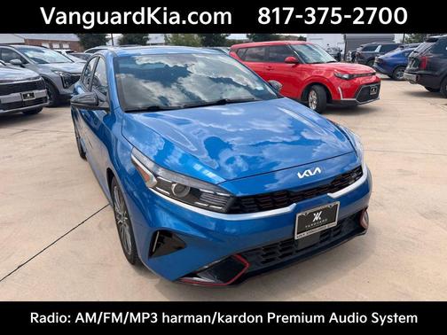 Sporty Blue 2022 Kia Forte GT-Line
