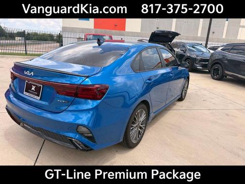 Sporty Blue 2022 Kia Forte GT-Line