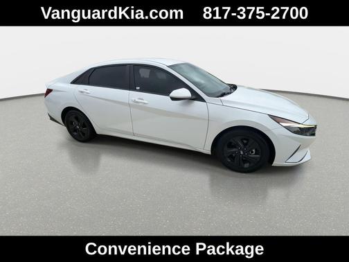 Quartz White 2022 Hyundai ELANTRA SEL