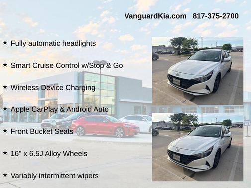 Quartz White 2022 Hyundai ELANTRA SEL