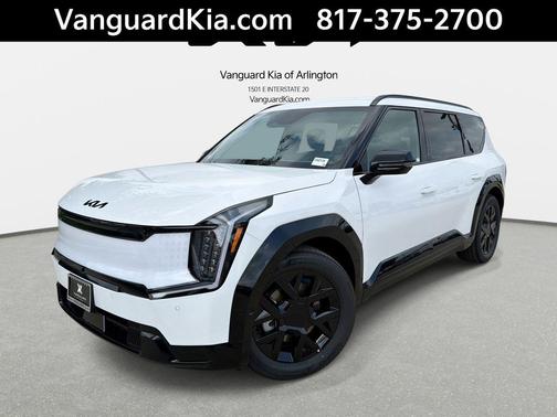 Glacial White Pearl 2026 Kia EV9 Land