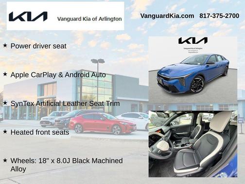 Wave Blue 2026 Kia K4 GT-Line