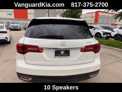 White Diamond Pearl 2016 Acura MDX 3.5L AcuraWatch Plus Package