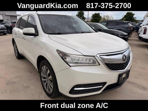 White Diamond Pearl 2016 Acura MDX 3.5L AcuraWatch Plus Package