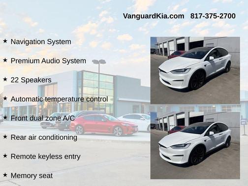 White 2022 Tesla Model X Base