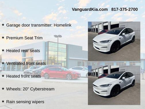 White 2022 Tesla Model X Base