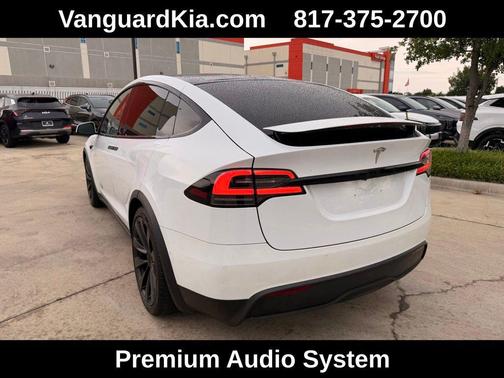 Pearl White Multi-Coat 2022 Tesla Model X Dual Motor All-Wheel Drive