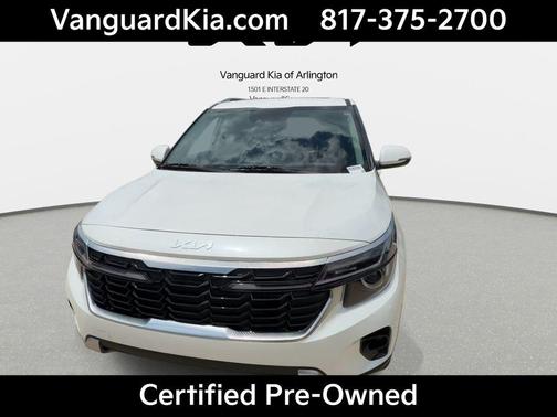Snow White Pearl 2025 Kia Seltos EX