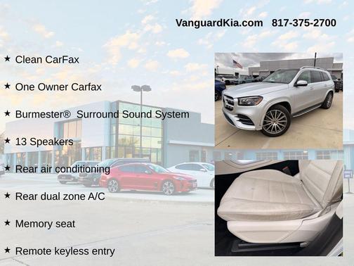 Iridium Silver Metallic 2021 Mercedes-Benz GLS 580 4MATIC