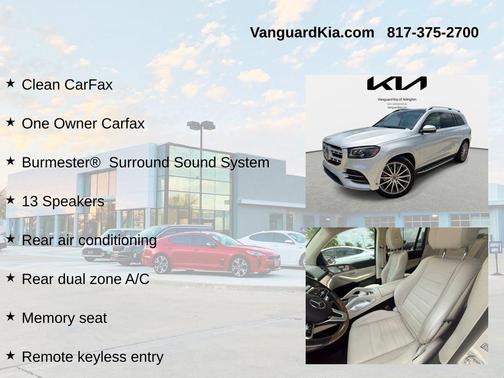 Iridium Silver Metallic 2021 Mercedes-Benz GLS 580 4MATIC