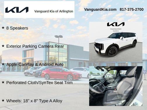 Glacial White Pearl 2027 Kia Telluride LX