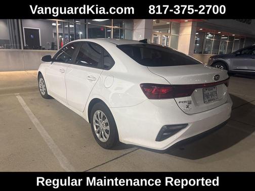 Clear White 2021 Kia Forte FE