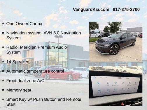 Gravity Blue 2024 Kia EV6 Wind