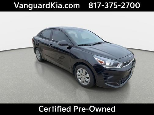 Aurora Black 2022 Kia Rio S