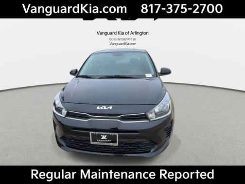 Aurora Black 2022 Kia Rio S