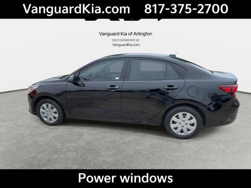 Aurora Black 2022 Kia Rio S
