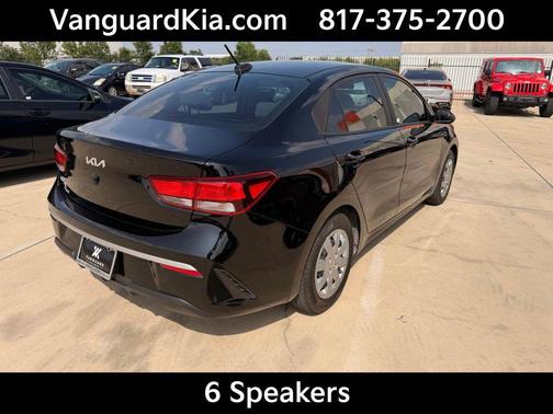 Aurora Black 2022 Kia Rio S