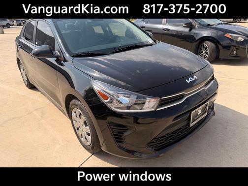 Aurora Black 2022 Kia Rio S