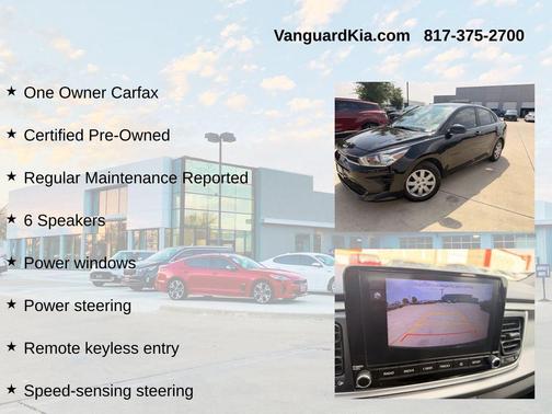 Aurora Black 2022 Kia Rio S