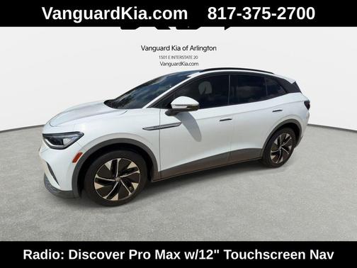 Glacier White 2021 Volkswagen ID.4 Pro S