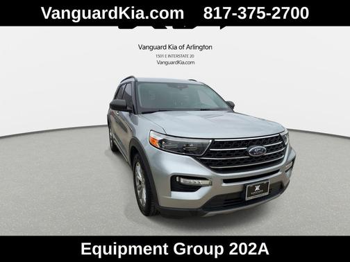 ICONIC SILVER METALLIC 2021 Ford Explorer XLT