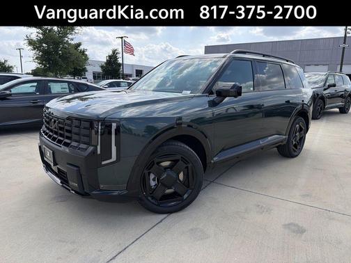 Black Jade Green 2027 Kia Telluride Hybrid X-Line SX