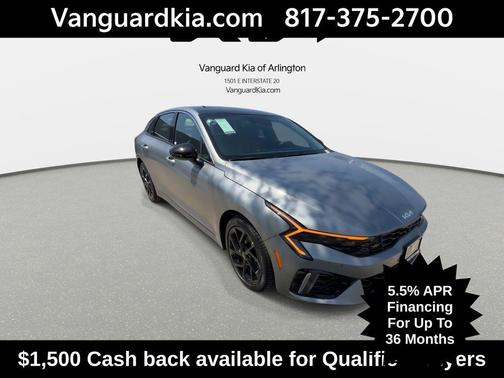 Steel Matte Gray 2026 Kia K5 GT-Line FWD