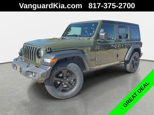 Sarge Green Clearcoat 2021 Jeep Wrangler Unlimited Sport Altitude