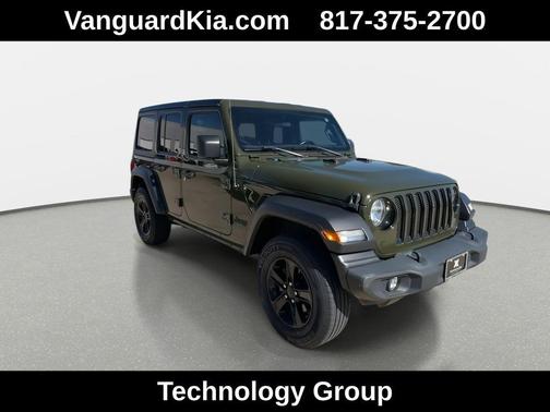 Sarge Green Clearcoat 2021 Jeep Wrangler Unlimited Sport Altitude