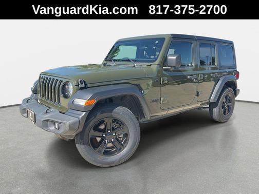 Sarge Green Clearcoat 2021 Jeep Wrangler Unlimited Sport Altitude